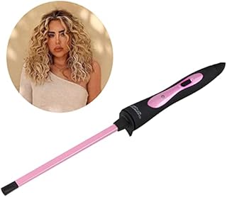 CHOPSTICK STYLER Heroine Curling Wand, 10mm Super Skinny Rectangular Ceramic Barrel for Tight Long Lasting Chopstick Curls for Long & Short Hair with Heat Glove
