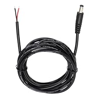 The DC power pigtail cable is designed for DC cable repair and cable replacement. DC power pigtail barrel plug connector cable has a DC connector on one end and a bare wire open end on the other. The open cable end allows it to adapt to a variety of ...