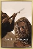 Trends International Game of Thrones - Ned Stark Wall Poster, 14.725' x 22.375', Gold Framed Version