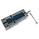 VEVOR Maschinenschraubstock 120 mm Tischschraubstock Bench Clamp Vise Hohe Präzision Spannstock 4 Zoll Backenbreite Schraubstock CNC Bohrmaschinenschraubstock