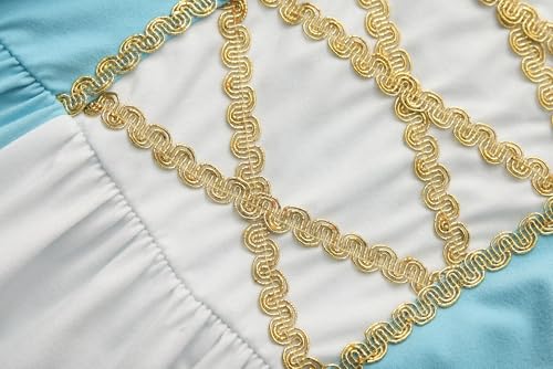 Renaissance Medieval Dress Princess Dress Girls Irish Costume Cosplay Retro Gown Birthday Halloween Xmas Party