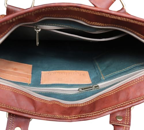 Firu-Handmade FH-000024 Leather Purse For Women Leather Tote Bag Satchel Vintage Genuine Leather Purses thumb #1