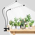 EWPJDK Grow Light 6500K Full Spectrum Plant Grow Lights 84 LED Plant Light with Clip Grow Lamp for Indoor Plants Growing Lamps