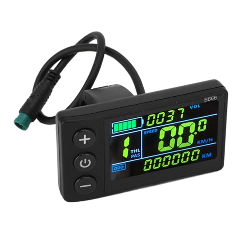 Medidor LCD para ciclismo eléctrico Domary con pantalla retroiluminada de ABS 2