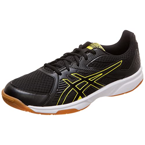 Asics 1071A019 Homme Chaussures de Squash, Noir (Black/Sour Yuzu 003), 46 EU