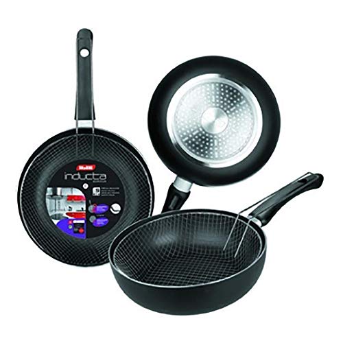 Sarten Coc Freidora 24Cm Ant.teflon Inducta Alu.forj - Ibili En Oferta Ibili Sarten Freidora Inducta 24 Cm, Negro