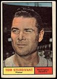 1961 Topps #293 Tom Sturdivant Washington Senators (Baseball Card) GOOD Senators