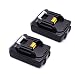 Produktbild 2x BL1815 BL1815N 18V 1,5 Ah Ersatzakku für Makita 18 V Batterie Bl1815 BL1820 BL1830 BL1840 Makita 18 V Kompatible Batterie akku 1500 mAh BL1820 BL1830 BL1830b BL1840b BL1850b BL1860 BL1860b