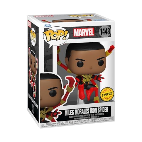 Funko POP Marvel: Spider-Man Comics - Miles Morales Iron Spider - 1/6 Odds for Rare Chase Variant - Marvel Comics - Collectable Vinyl Figure - Gift Idea - Official Merchandise - for Kids & Adults - Image 5