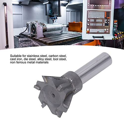 Eujgoov EUJGOOVFGSTMH21Z527582 60 Degree Dovetail Cutter 6 Flute 60Mm Milling End Mill Straight Shank Cutting Tool thumb #4