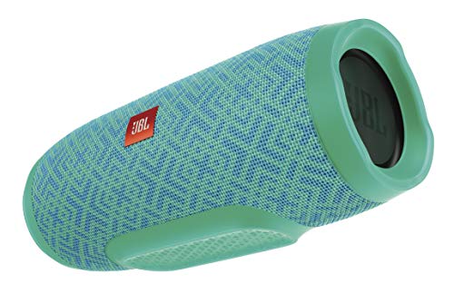 Image of JBL Charge 3 by Harman Portable Bluetooth Speaker with Upto 20 Hours Playtime, Built-in 6000 mAh Powerbank & IPX7 Waterproof (with Mic, Mosaic)