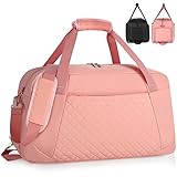 Lubardy Sporttasche Damen 40L Groß Reisetasche Damen Weekender Schwimmtasche Trainingstasche mit Schuhfach Tasche für Gym Fitness Urlaub Übernachtung Yoga Tanzen Duffle Bag