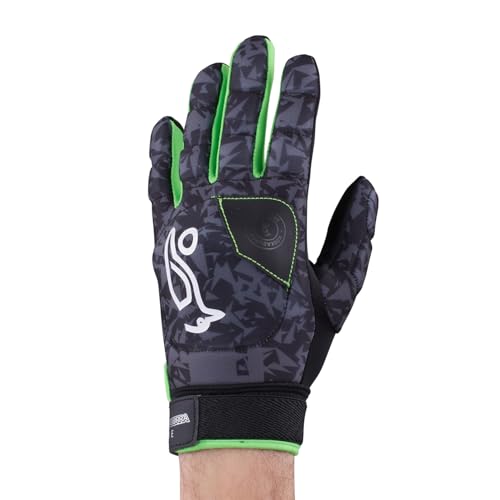 Kookaburra Clone Hockey Glove, Grey/Lime, Medium Left Hand - Image 2