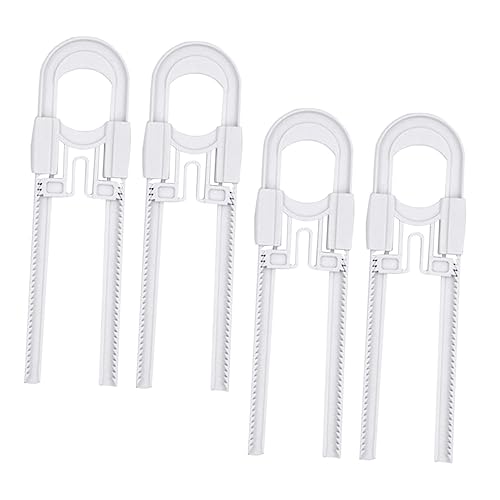 EXCEART 4個子供用多機能字型 ロック 室内用ベビーキャビネットロック ス