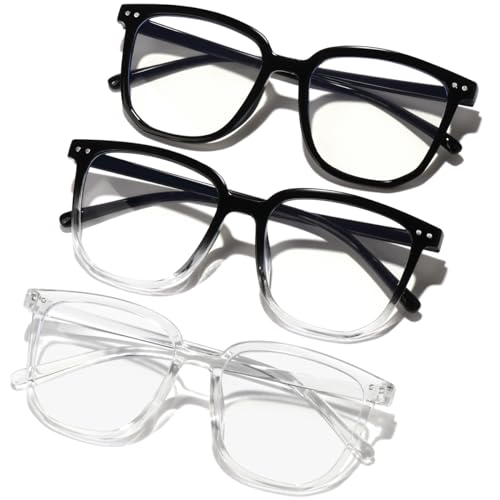 Blue-Light-Blocking-Glasses-for-Women-MenFashion-Square-Blue-Blockers-GlassesComputerTVPhonesGaming-Glasses Blue Light Blocking Glasses for Women Men,Fashion Square Blue Blockers Glasses,Computer/TV/Phones/Gaming Glasses - Image 1