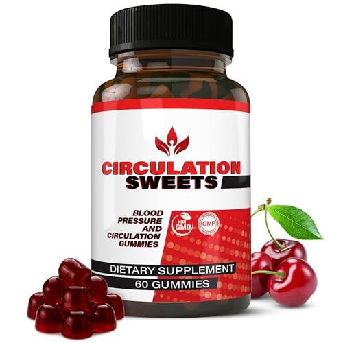 Circulation Sweets Beet Root Gummies - High Blood Pressure Supplements With S...