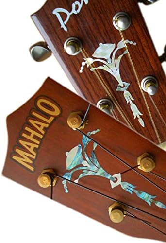 Inlay Stickers for Ukulele Headstock - Torch (2 Colours Set) image 5