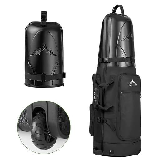 UNIHIMAL Golf Travel Bag with Hard Case