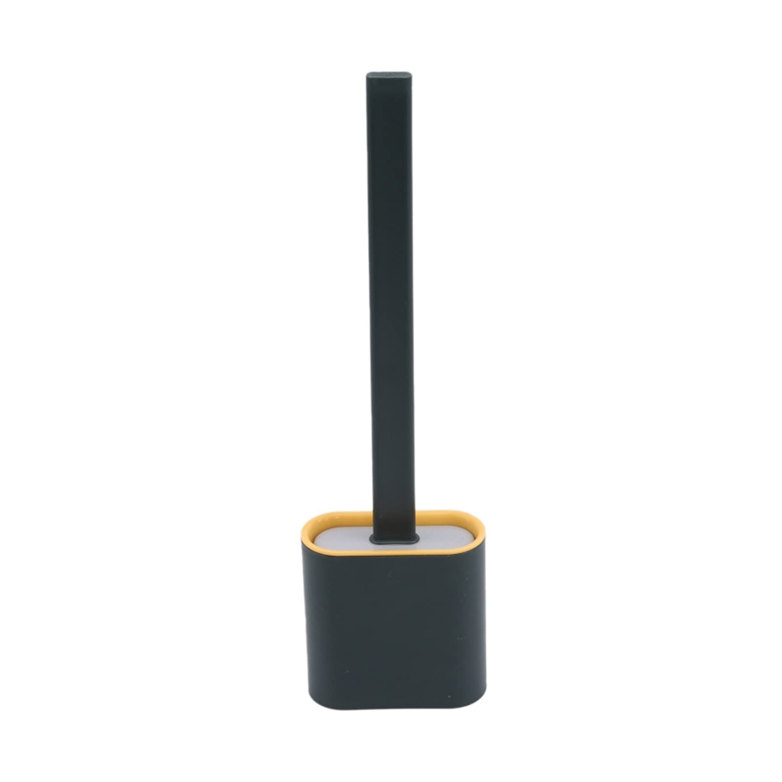 Scopino per WC in silicone flessibile con setole morbide per una pulizia rapida - spazzola per la pulizia del WC Omic con supporto - Accessori essenziali per il bagno