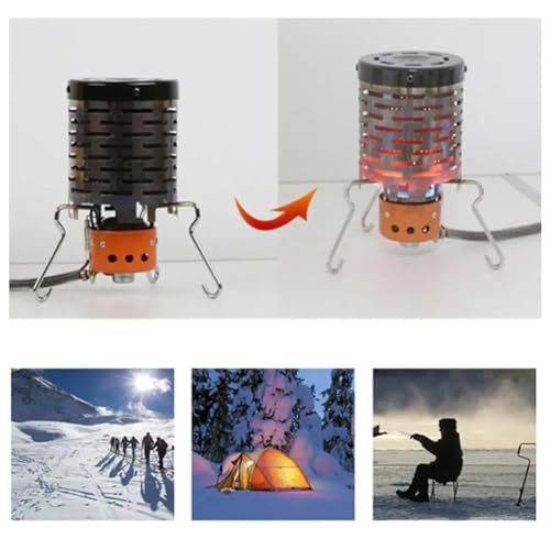 Poêle de camping et couverture de chauffage de randonnée outdoor - 2