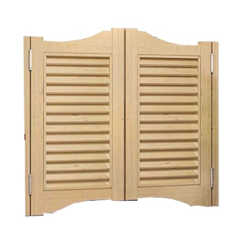 SRHIMEOS Puerta Abatible Madera Interior 60x70cm, Puerta Abatible De Salón, Puertas Batientes De Café, Puerta Vaiven