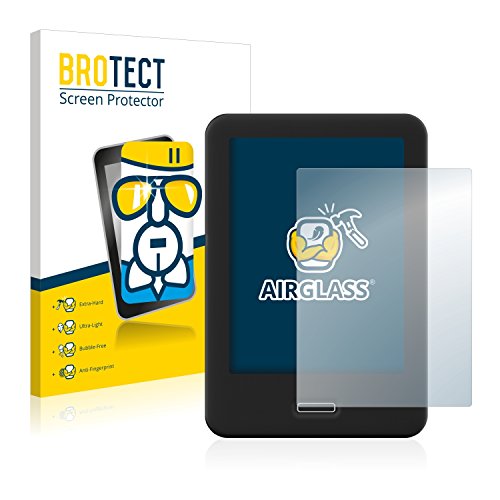 BROTECT Protector Pantalla Cristal Compatible con BQ Cervantes Protector Pantalla Vidrio Dureza 9H AirGlass