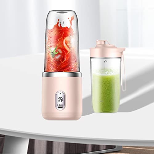 Generic 400ml liquidificador portátil máquina de espremedor copo de espremedor 6 lâminas smoothie li