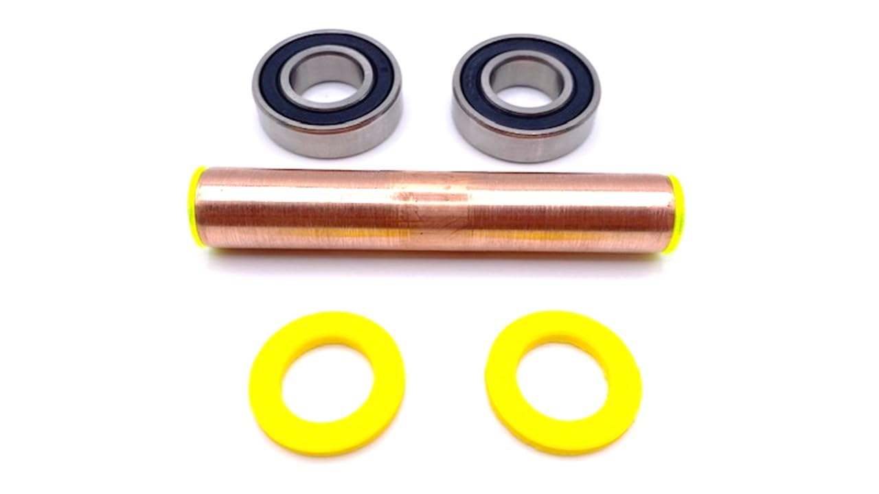 RS Pro Riders FW3 FW5 FW7 C2 C2i FREEWAY 2 & SPORT GOLF CART/BUGGY FRONT WHEEL BEARING & AXLE UPGRADE KIT - STAINLESS STEEL 2RS 32mm (INCLUDES FITTING INSTRUCTIONS)