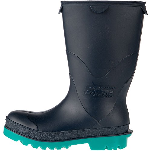 StormTracks 11768 Youth Rain Boot, Size 06, Blue/Teal3