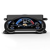 ZWNAV for Toyota FJ Cruiser Instrument Cluster Dashboard Display, Digital Dashboard Panel Car Virtual Cockpit Speedometer