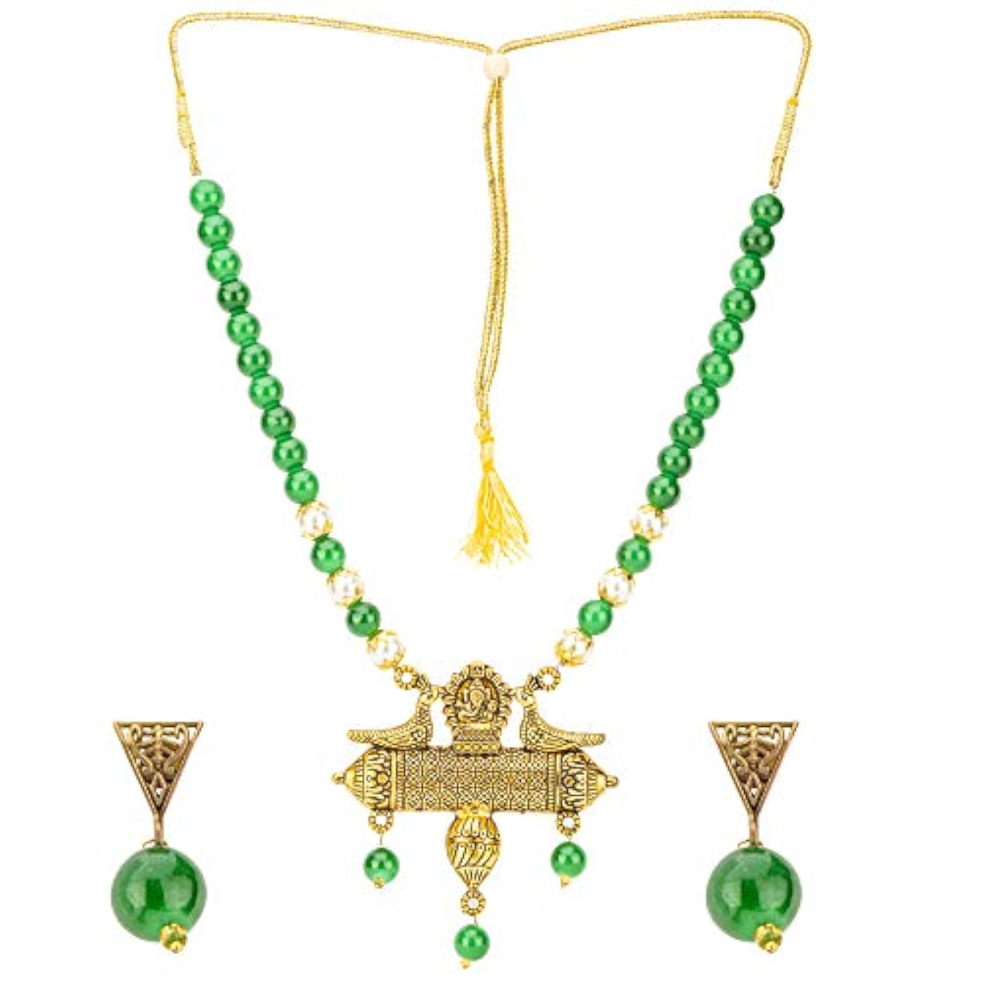 Brass Jewellery Set for Women (CT-NCK-44050)