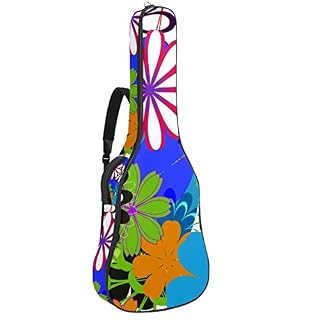 Housse de transport étanche pour guitare avec bandoulière réglable Motif yeux de dinosaure Vert, Multicolore 08, 42.9×16… - Les Beatles, Paul McCartney, John Lennon, RIngo Starr, George Harrison