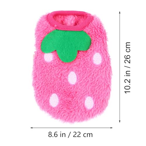 Disfraz térmico de conejo para perros pequeños 2XS miniatura 2