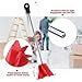 Loosh 6 Pcs 11 Inch Paint Stirrer for Drill, Paint Mixer Attachment, Helix Epoxy Mixer for Concrete Resin Silicone Stirrer Paddle Works with Most Drills