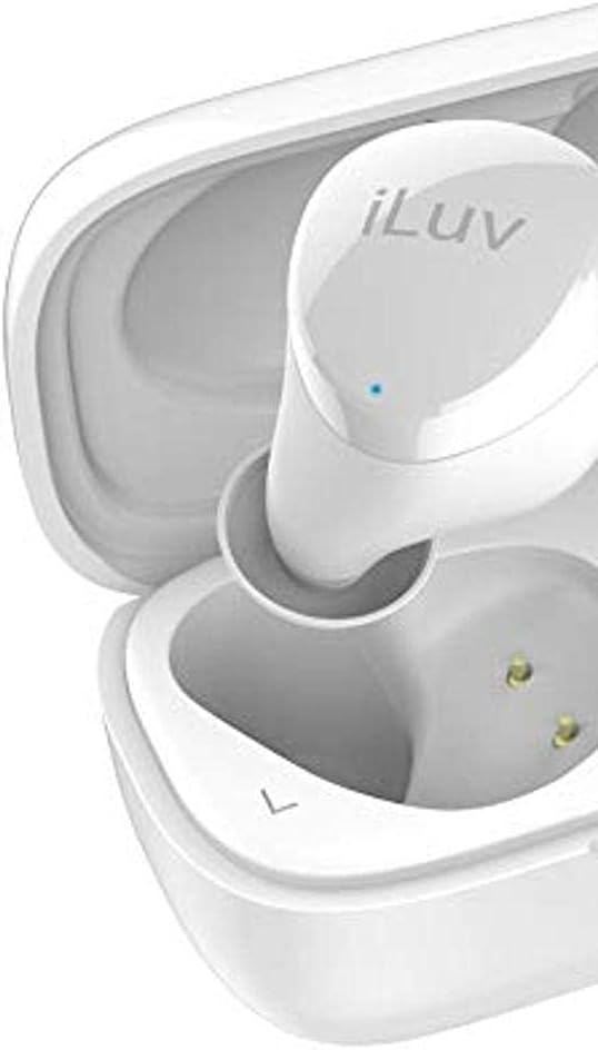 Close-up of iLuv Bubble Gum True Wireless Air Left Earbud