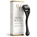Derma Roller Facial Roller 6 in 1 Microneedle Roller 0.25mm | Complete Micro Needle Tool Set for Face, Under Eyes, And Body | Microneedling Face Roller 300/720/1200 Titanium Needles For Beauty Skin