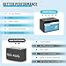 24V 7Ah LiFePO4 Battery LF8011, 25.6V 179.2Wh Deep Cycle Rechargeable Lithium Iron Phosphate Batteries for Ride on Toys Fish Finder, Small Solar, Camping, HAM Radio, Power Wheels (24v 7Ah 1 Pack)