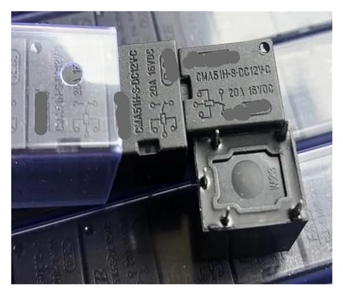 Relé T78-1C-20A CMA51H-S-DC12V-C de 5 pines para control de circuitos electrónicos integrados