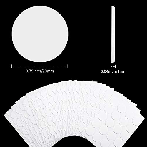 image for BBTO 500 Pieces Candle Wick Stickers 2 mm Wax Stickers Candle Wick Glu