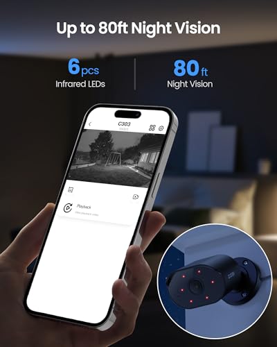 Image of ZOSI 1080p Wired Outdoor Security Camera with Audio Recording, 2MP TVI Surveillance CCTV Bullet Camera Indoor, 80ft IR Night Vision, 90 Wide View, IP66 Weatherproof, Works with Our DVR