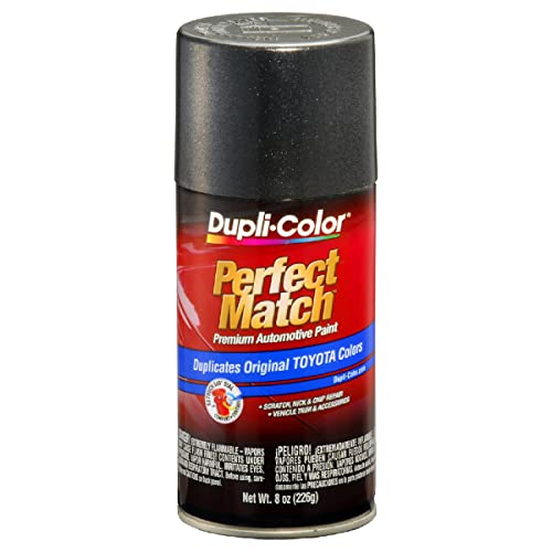 Image of Dupli-Color EBTY16007 Perfect Match Automotive Spray Paint - Toyota Graphite Gray Pearl, 1C6 - 8 oz. Aerosol Can