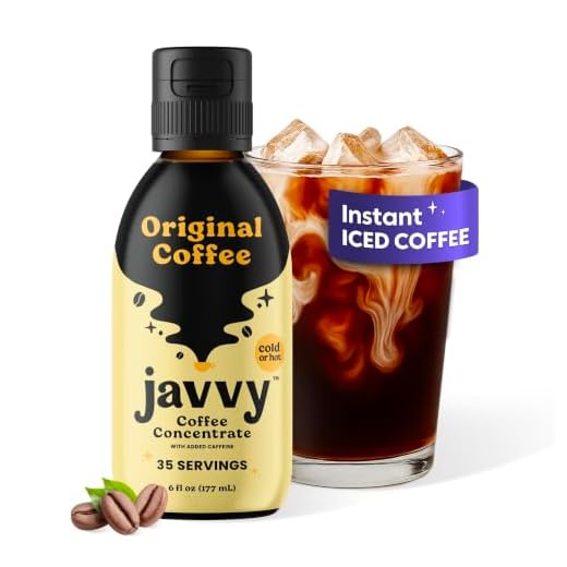 Javy Coffee 35X Cold Brew Coffee Concentrate, Perfect for Instant Iced Coffee, Cold Brewed Coffee and Hot Coffee.