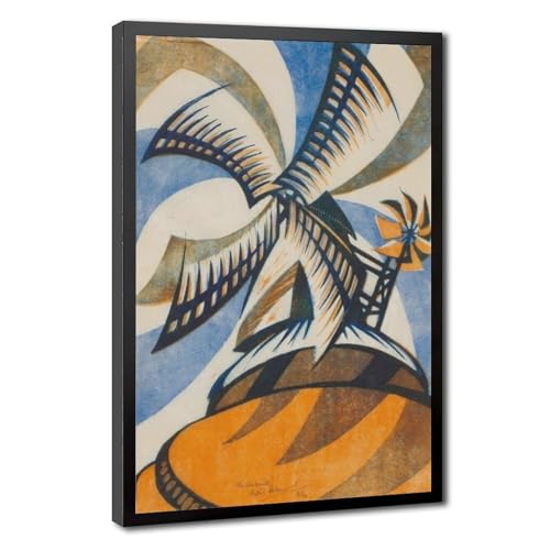Impression sur toile Sybil Andrews 50,8x76,2 cm pour la décoration du bureau