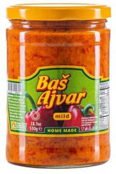 Bas Ajvar MILD 18.7oz 530g