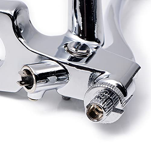 Astra Depot Chrome 1" 25Mm Left Clutch Lever + 1 Inch Right Hydraulic Brake Master Cylinder (1 Pair) #TOP3