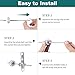FullMayPro Lavatory Pop-Up Center Piece Assembly,Pop-Up Drain Repair Kit,Fits Most Popular Brands,Replacement Bathroom Sink Pivot Rod,15MM Ball, Chrome（2PCS）