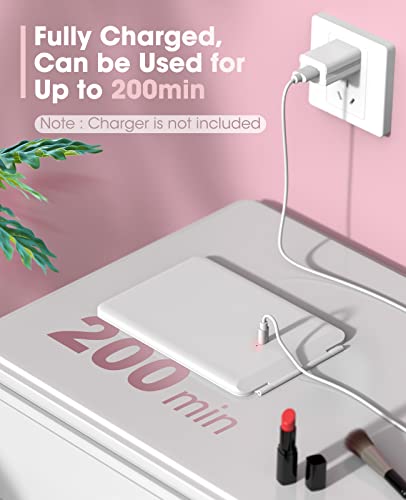 Jack & Rose Travel Mirror With Light, Folding Travel Mirror Led Lighted Makeup Mirror #TOP5