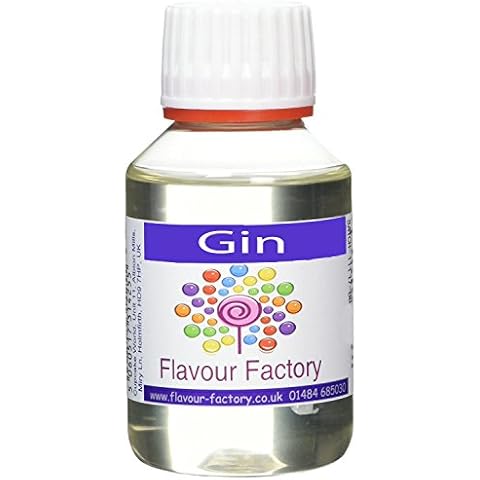 Flavour Factory Intense Food Flavouring, Gin, 100 ml Cover