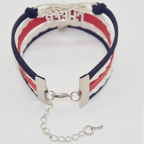 Cheerleader Bracelet Cheerleading Cheer Bracelet Gifts for Women, Men, Adult Cheerleaders, Cheer Team, Party, Celebration Bulk4