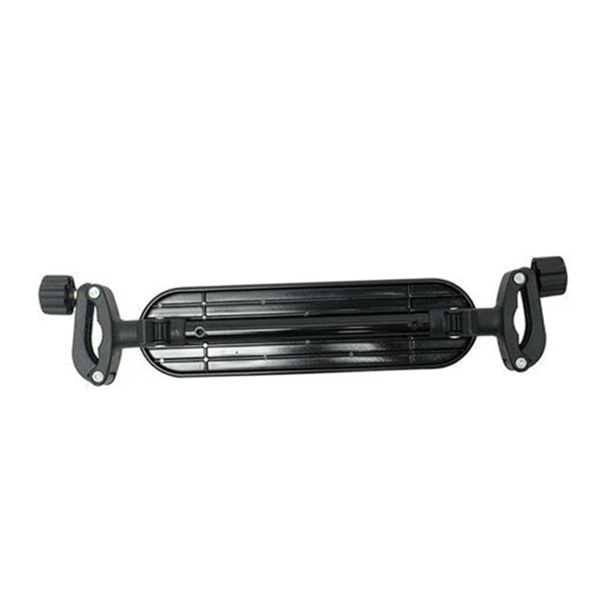 HOMSFOU Reposapiés de Plástico Cochecito de Ajustable Repuesto Pedal para Negro, Fácil de Instalar y Duradero para Paseo del Ñiño